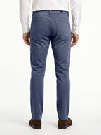 Tomasso 5 Pocket Pant Cotton Spandex - Blue Dust