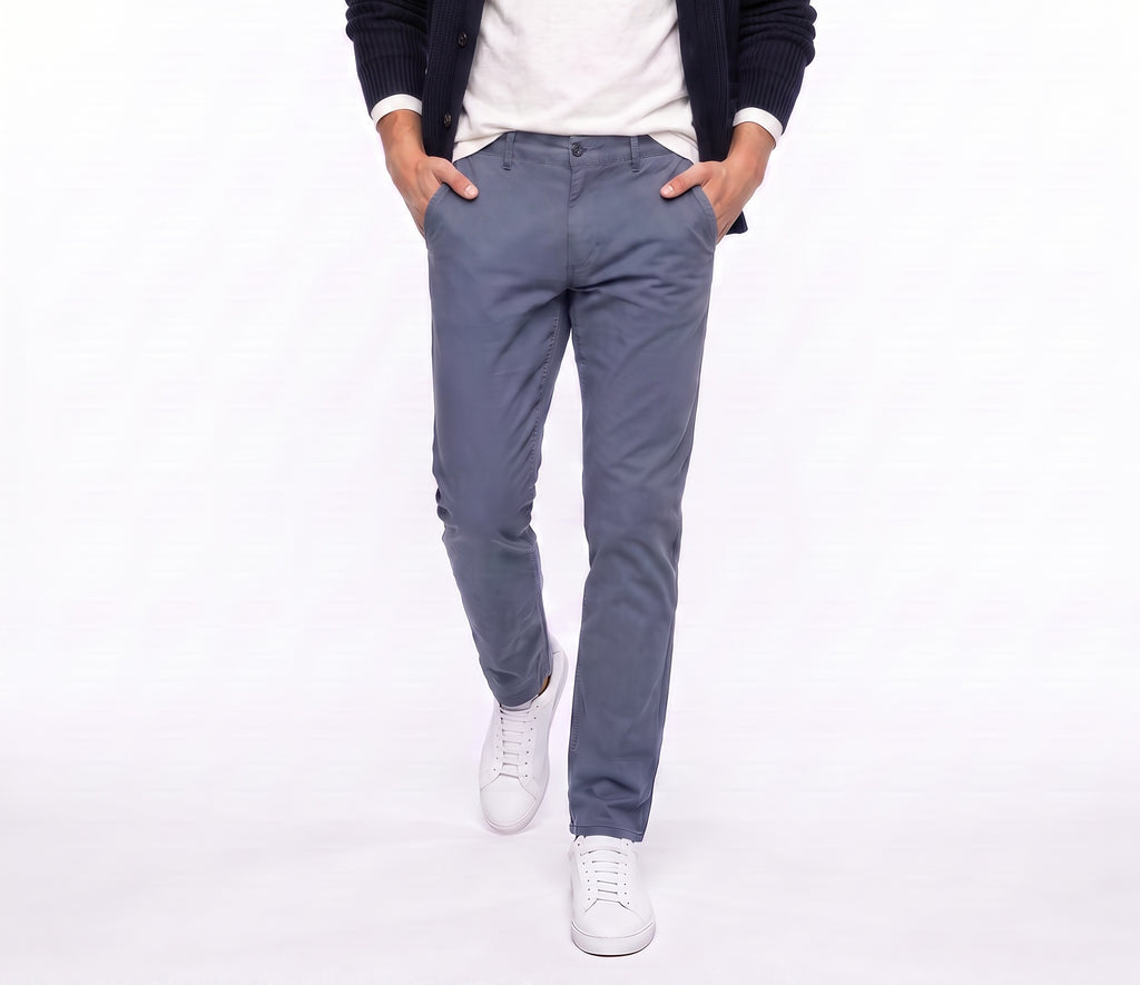 The Hybrid Pant Lyocell Cotton Spandex - Blue Dust